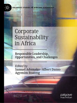 cover image of Corporate Sustainability in Africa